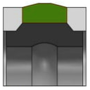 Ущільнення поршню DK122 / K23