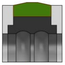 Ущільнення поршню DK123H / K23-H