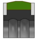 Ущільнення поршню DK123N / K23-N